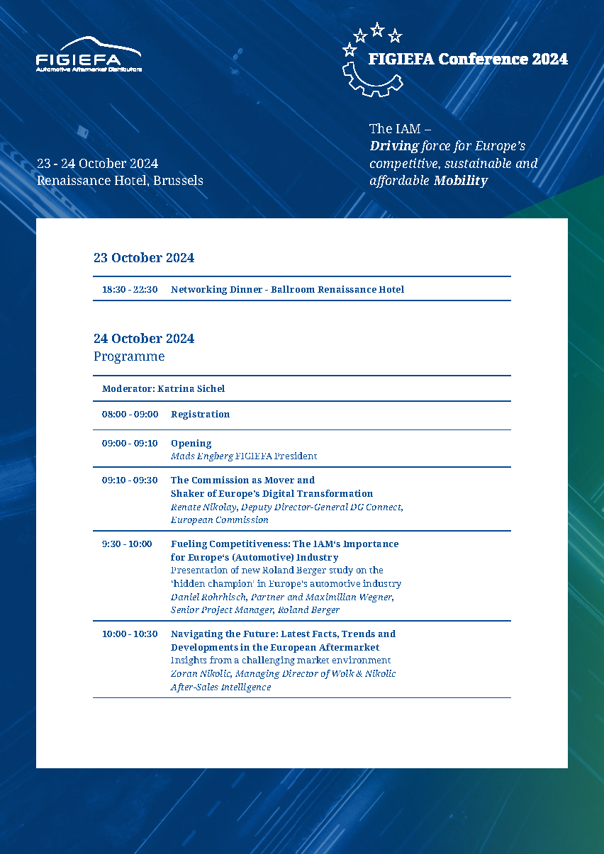 FIGIEFA Conference Programme